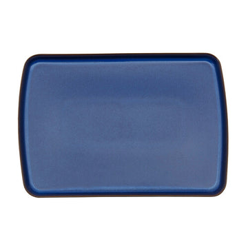 DENBY IMPERIAL BLUE LARGE RECTANGULAR PLATTER Denby